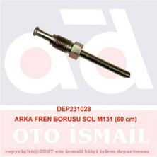 Depar 1028 - Arka Fren Borusu Sol M131 Dkş 60 cm