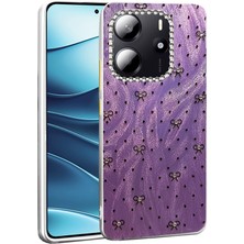 CPT83 Xiaomi Redmi Note 14 4g Kılıf Blade Aynalı Desenli Kapak - Desen 2 STEPLYA-48387