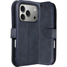 CPT83 Apple iPhone 17 Pro Max Trend S Plus Kapaklı Kılıf - Lacivert STEPLYA-48387