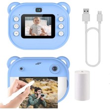 Dijital Video Kayıt Fotoğraf Çocuk Kamerası Anlık Termal Resim Kağıt Baskılı STEPLYA-8390