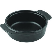 Suha Store Lava, Pişirme Kabı, Lv Eco Gv 11, Yuvarlak Güveç, Çap 11 Cm, Dökme Demir, Siyah