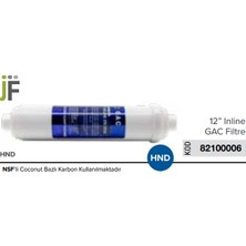 XForm 12” Inline  Gac Filtre Coconat Bazlı