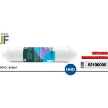 XForm 12” Inline  Sediment Filtre Hnd Şeffaf
