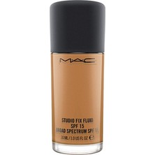 M.A.C Studio Fix Fluid Spf 15 NC38 Foundation - 30 ml ..8 Hours Lasting. FNDTN50