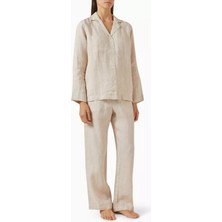 Derek Rose Sicily 1 Keten Pijama Takımı Nefes Alabilir Yaz Konforu