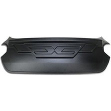 Universal Dacıa Sandero 2021 Arka Bagaj Kapağı Bagaj Kaplama Siyah Mat Asa Kum Desen Standart