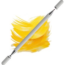 Sneezy Samsung Galaxy Tab A7 T500 Ile Uyumlu Çift Uçlu Hassas Dokunmatik Stylus Kalem Gecikmesiz Çoklu Uyum