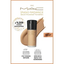 M.A.C Studio Radiance NC27 Powered™ Plump And Radiant Skin Serum Foundation 30 ml FNDTN186