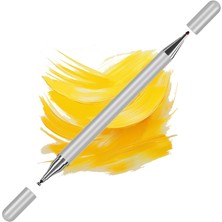 Sneezy Samsung Galaxy Tab A7 T500 Ile Uyumlu Çift Uçlu Hassas Dokunmatik Stylus Kalem Gecikmesiz Çoklu Uyum