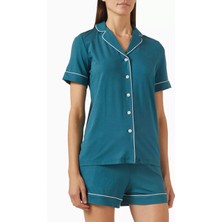 Derek Rose Lara 8 Modal Karışımlı Şortlu Pijama Takımı, Doğal Sıcaklık Dengeleme Özelliği