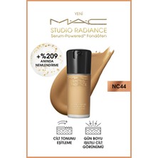 M.A.C Dolgun ve Işıltılı Cilt Için Studio Radiance NC44 Powered™ Serum Fondöten 30 ml