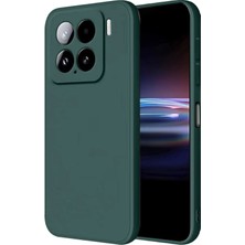 CPT83 Xiaomi Mi 15 Kılıf Nano Içi Kadife Silikon - Koyu Yeşil KAYALI27-U7387I2