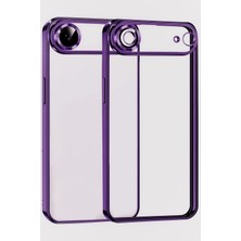 Apple iPhone 17 Air Lensli Silikon - Açık Mor KAYALI27-U7387I2