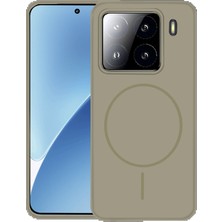 CPT83 Xiaomi Mi 15 Pro Kılıf Jully Magsafe Kapak - Çöl Titanyum KAYALI27-U7387I2