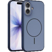 Apple iPhone 17 Neva Magsafe Kapak - Lacivert KAYALI27-U7387I2