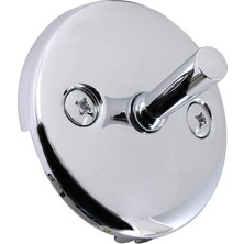 Suha Store Pirinç Pirinç DTL101 DTL101 Overflow Plaka F-R Ausl-Sehebel Akım, Krom