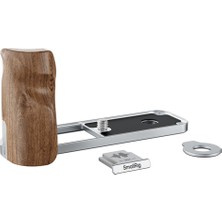 Smallrig 5223 Fuji X-Half L-Shape Wooden Grip (Silver)