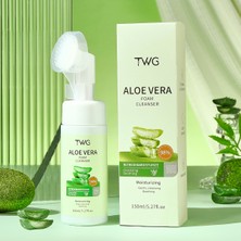 TWG Fırçalı Yüz Temizleme Köpüğü 150ML Aloe Vera