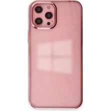 iPhone 12 Pro Max Kılıf Element Silikon - Pembe KAYALI27-Y7898UKY