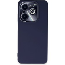 Infinix Hot 40I Kılıf First Silikon - Lacivert KAYALI27-Y7898UKY