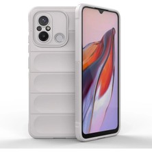 Xiaomi Redmi 12C Kılıf Optimum Silikon - Krem KAYALI27-Y7898UKY