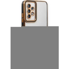 Samsung Galaxy A53 5g Kılıf Liva Lens Silikon - Siyah KAYALI27-Y7898UKY