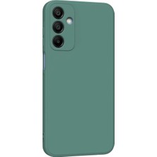 Samsung Galaxy A25 5g Kılıf First Silikon - Koyu Yeşil KAYALI27-Y7898UKY