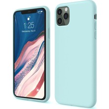 iPhone 11 Pro Kılıf First Silikon - Turkuaz KAYALI27-Y7898UKY