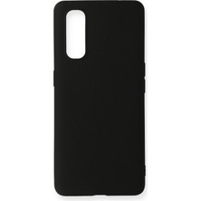 Oppo Find X2 Kılıf First Silikon - Siyah KAYALI27-Y7898UKY