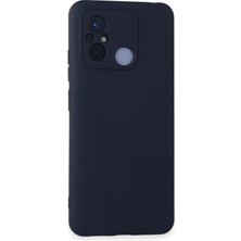 Xiaomi Redmi 12C Kılıf Nano Içi Kadife Silikon - Lacivert KAYALI27-Y7898UKY