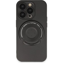 iPhone 13 Pro Kılıf Lukka Magneticsafe Kapak - Siyah KAYALI27-Y7898UKY