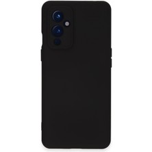 One Plus 9 Kılıf Nano Içi Kadife Silikon - Siyah KAYALI27-Y7898UKY