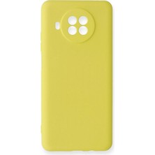 Xiaomi Mi 10T Lite Kılıf Nano Içi Kadife Silikon - Sarı KAYALI27-Y7898UKY