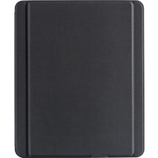 T5509D iPad Pro 12.9 (2022) Kılıf Palermo Ledli Klavyeli Standlı Tablet Kılıfı - Siyah Kayali2