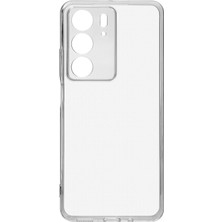 Realme C75 Kılıf Lüx Şeffaf Silikon KAYALI27-Y7898UKY