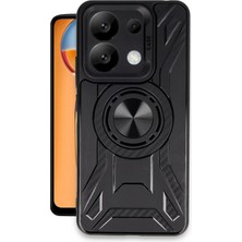 Xiaomi Redmi Note 13 Pro 4g Kılıf Lincoln Silikon - Siyah KAYALI27-Y7898UKY