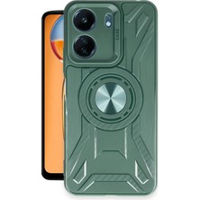 Xiaomi Redmi 13C Kılıf Lincoln Silikon - Koyu Yeşil KAYALI27-Y7898UKY