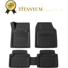 Black Gold Volkswagen Polo 2002-2009 3D Oto Paspas Havuzlu Titanyum