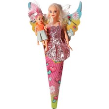 Osense 02286 Anlily Külahlı Yavrulu Bebek