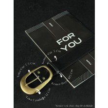 Fiori Oval Gold Tokalı Geniş Kadın Kemeri, Pantolon Kemeri, Ceket Kemeri, Elbise Kemeri