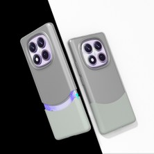 Oyo Store Redmi Note 14 Pro 5g Kılıf Mıknatıslı Oyo Duble Kapak - Gri