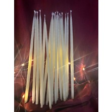 İzmir Candle 20'li Sarı Kilise,dilek,arınma,ritüel,tören,doğum Günü,church,meditasyon