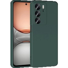 Realme C75 4g First Silikon - Koyu Yeşil KAYALI27-Y7898UKY