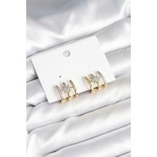 Shopwave Kaburga Model Kutup Yıldızı Detaylı Gold Renk Kadın Küpe - TJ-BKP11296