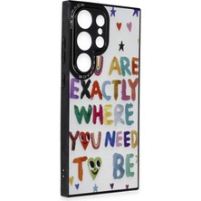 Samsung Galaxy S23 Ultra Kılıf Mirror Desenli Kapak - Mirror - 10 KAYALI27-Y7898UKY