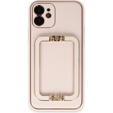 iPhone 12 Kılıf Coco Elit Kapak - Pudra KAYALI27-Y7898UKY