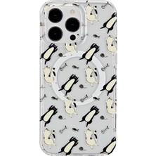 iPhone 15 Pro Max Tanya Magsafe Kapak - Desen 4 KAYALI27-Y7898UKY