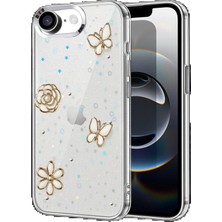 Apple iPhone 16E Fiyonk Desenli Kapak - Desen 2 KAYALI27-Y7898UKY