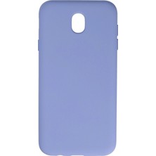 Samsung Galaxy J7 Pro / J730 Kılıf Nano Içi Kadife Silikon - Lila KAYALI27-Y7898UKY