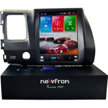 Honda Civic 2007-2011 Newfron 8-128 Tesla Tam Profesyonel Oem Multimedia